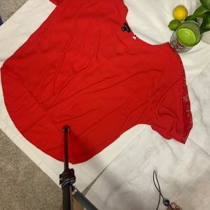 New red blouse